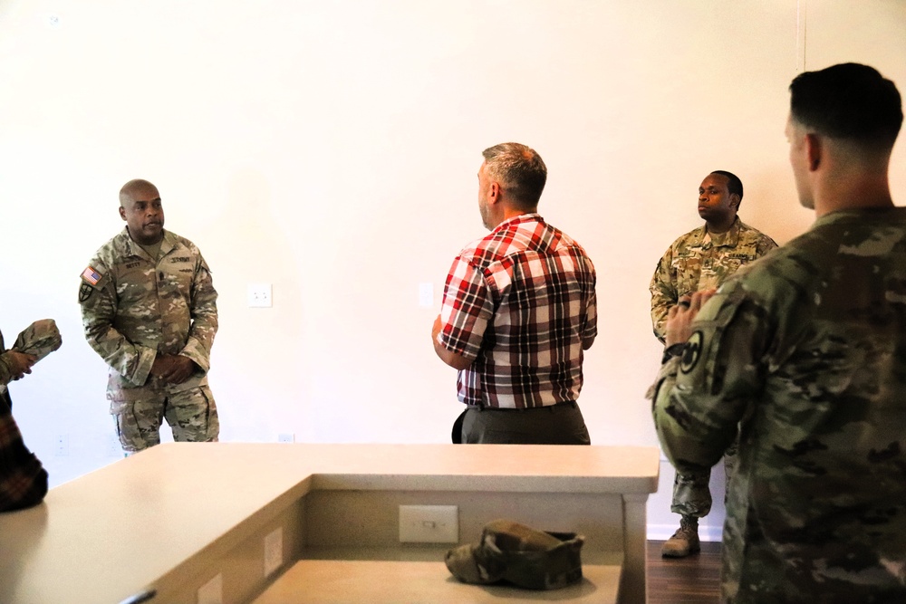 Fort McCoy holds September 2025 ‘walking town hall’ with installation housing residents