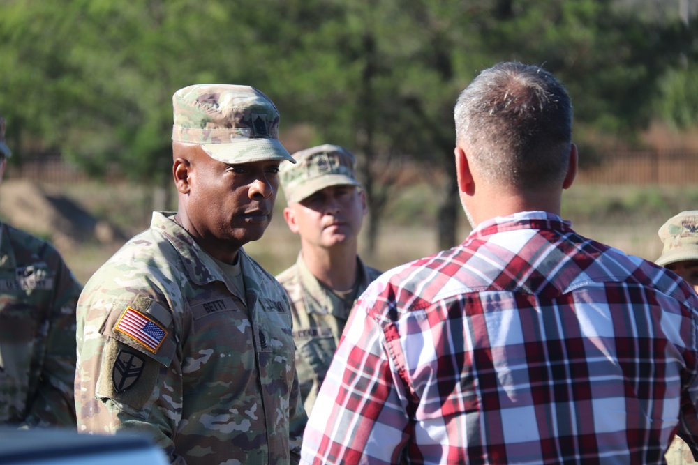 Fort McCoy holds September 2025 ‘walking town hall’ with installation housing residents