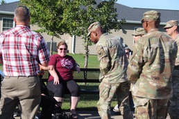 Fort McCoy holds September 2025 ‘walking town hall’ with installation housing residents