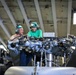 USS Iwo Jima Sailors Conduct Maintenance on a MH-60S