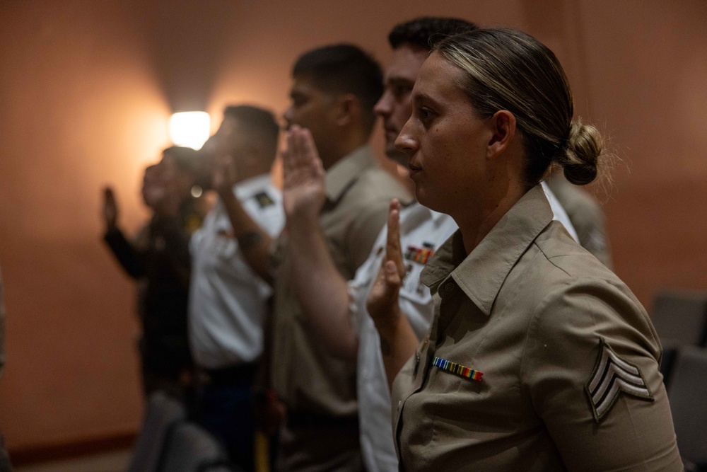 8th Military Police Brigade NCO Induction Ceremony 2025