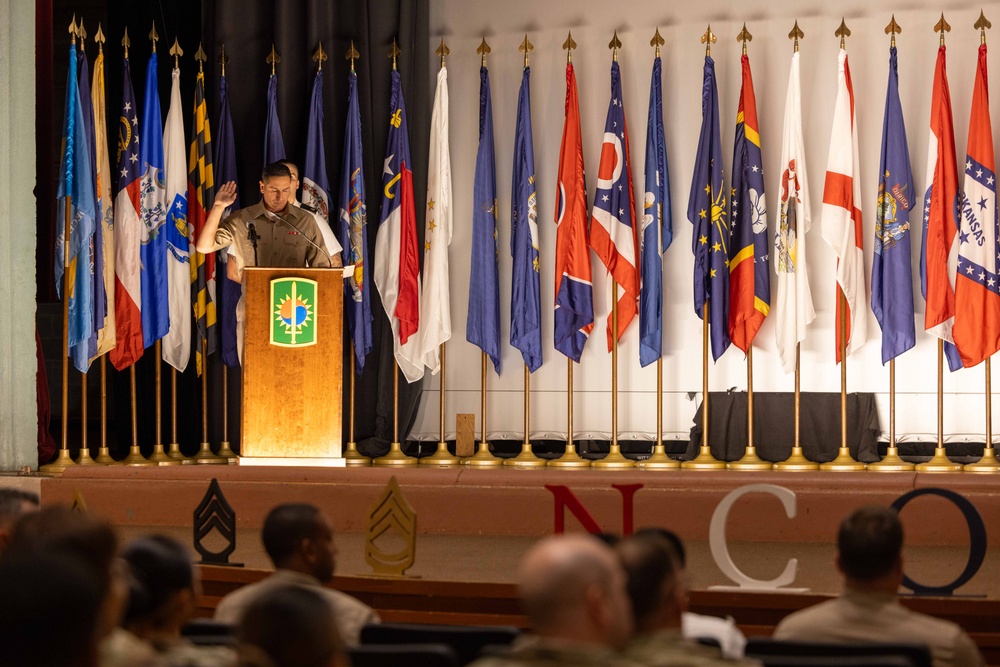 8th Military Police Brigade NCO Induction Ceremony 2025