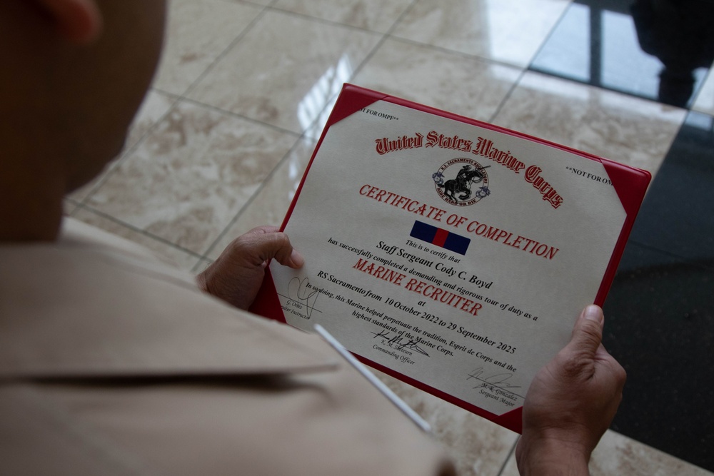Fair Winds and Following Seas: Staff Sgt. Boyd