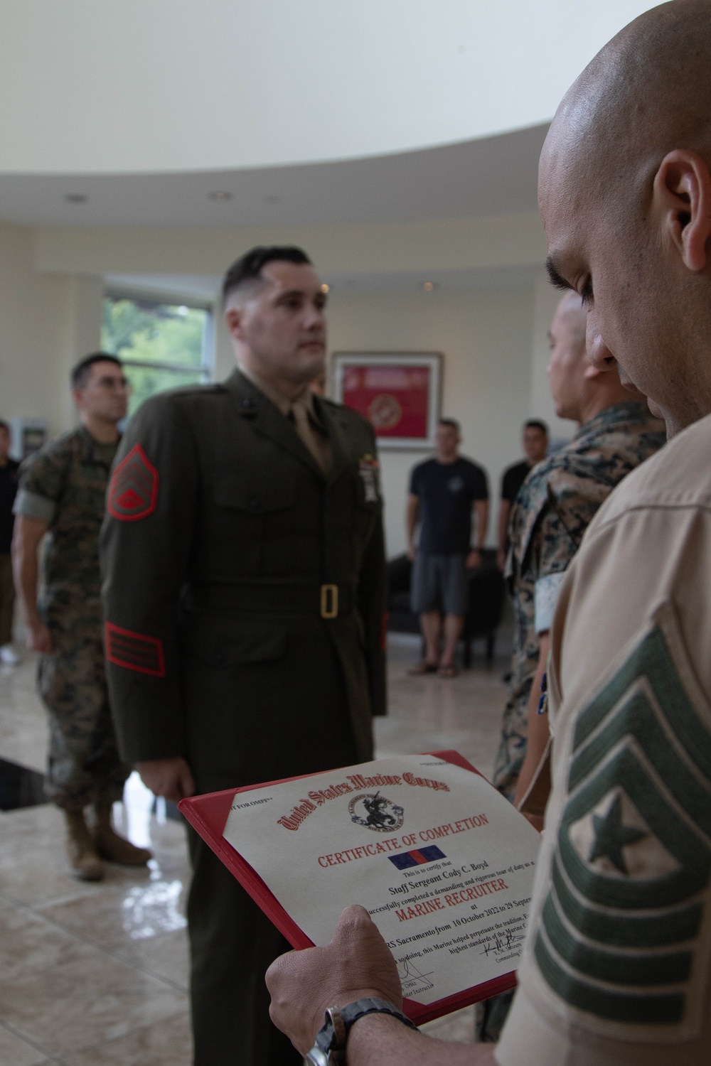 Fair Winds and Following Seas: Staff Sgt. Boyd