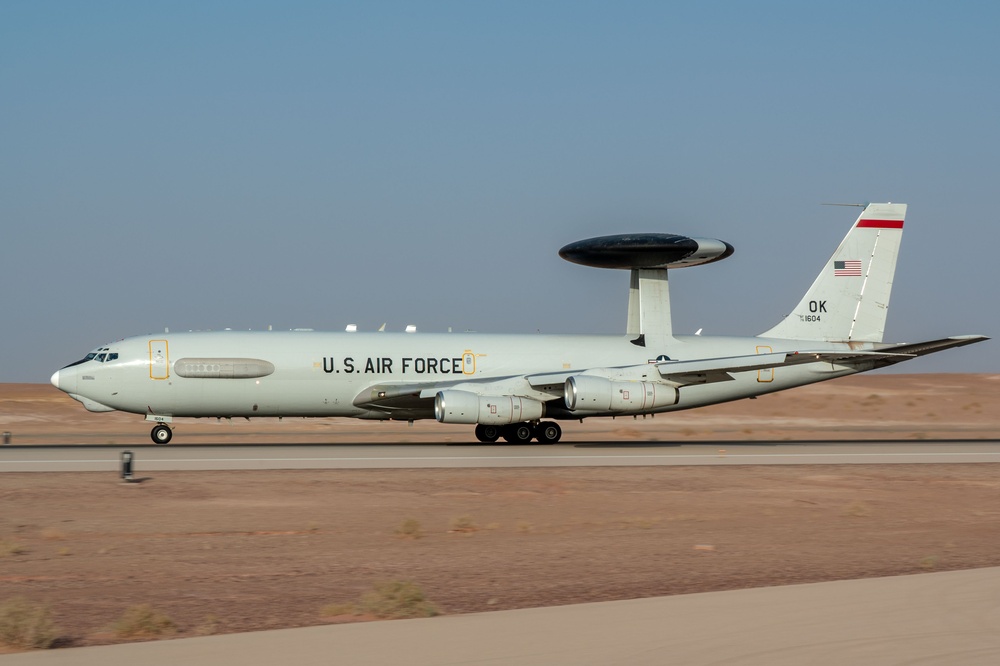 USAF, RSAF conduct integrated E-3 Sentry sorties
