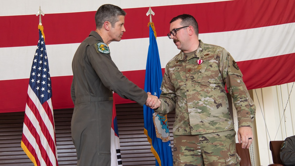 25th FS &amp; 25th FGS Inactivation Ceremony