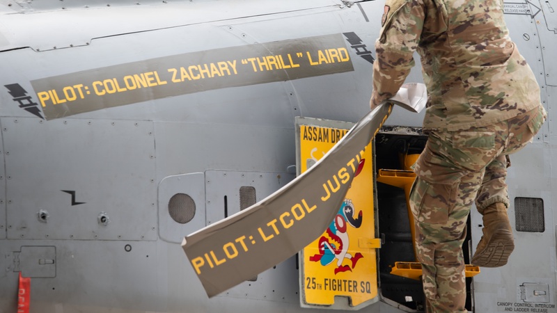 25th FS &amp; 25th FGS Inactivation Ceremony