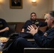 COMMANDER, DESTROYER SQUADRON 9 VISITS USS WAYNE E. MEYER