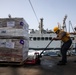 USS WAYNE E. MEYER SAILORS CONDUCT RAS WITH USNS JOHN LEWIS