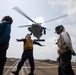 USS WAYNE E. MEYER SAILORS CONDUCTS FLIGHT OPERATIONS