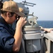 USS WAYNE E. MEYER CONDUCTS DAILY OPERATIONS