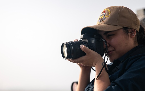 USS WAYNE E. MEYER CONDUCTS SEA AND ANCHOR EVOLUTION