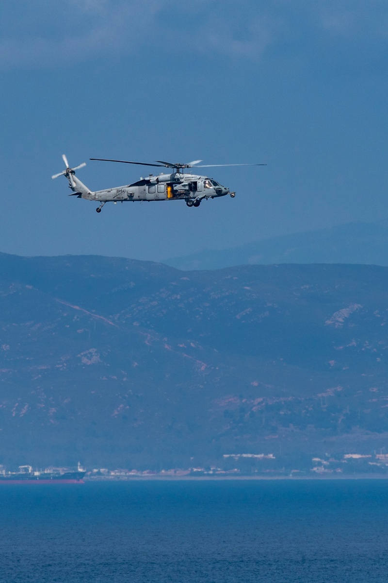 USS Gerald R. Ford (CVN 78) Transits Strait of Gibraltar