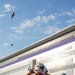 Helicopter lift at Louisville VA Medical Center