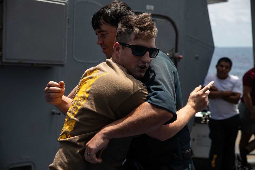 WAYNE E. MEYER CONDUCTS SRF-B COURSE