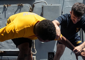 WAYNE E. MEYER CONDUCTS SRF-B COURSE