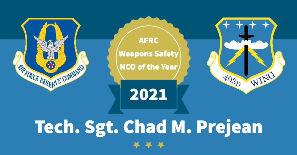 AFRC Weapons Safety NCO of the Year - 2021