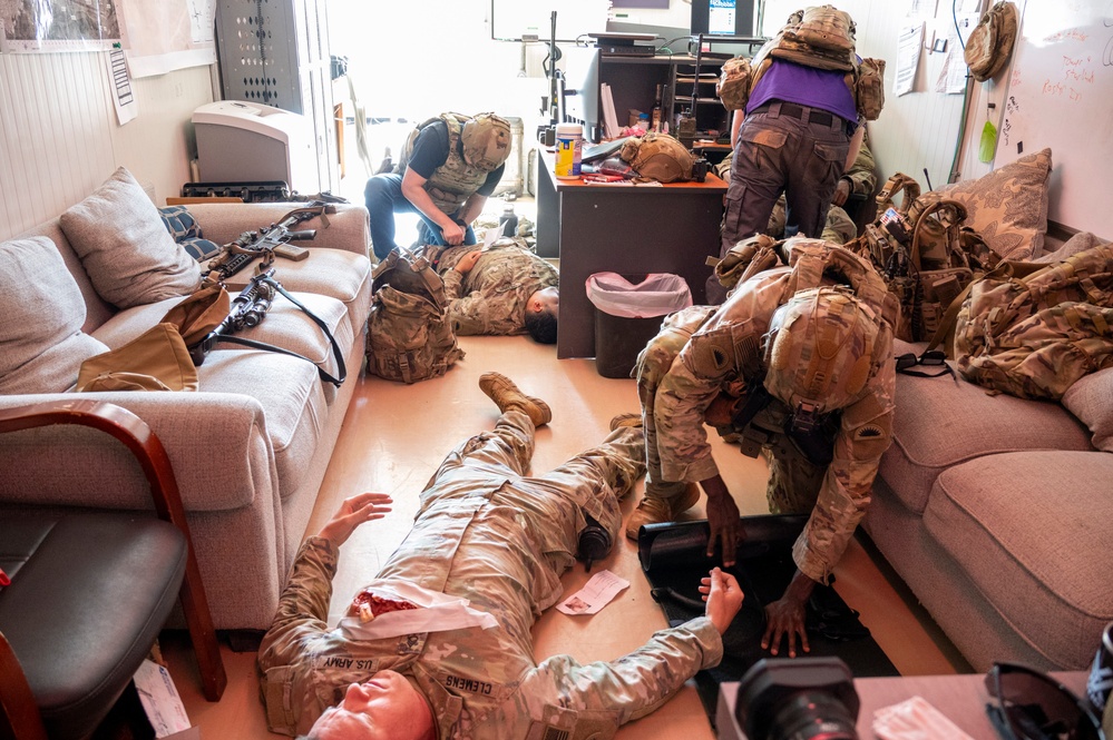 449th Air Expeditionary Group provides support for mass casualty exercise Pale Serpent