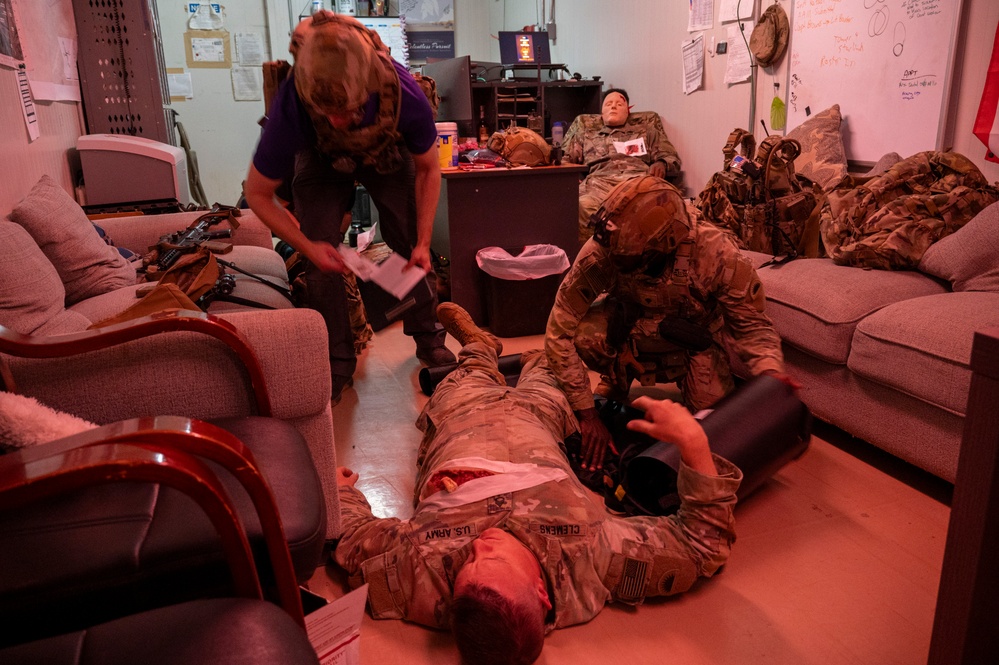 449th Air Expeditionary Group provides support for mass casualty exercise Pale Serpent