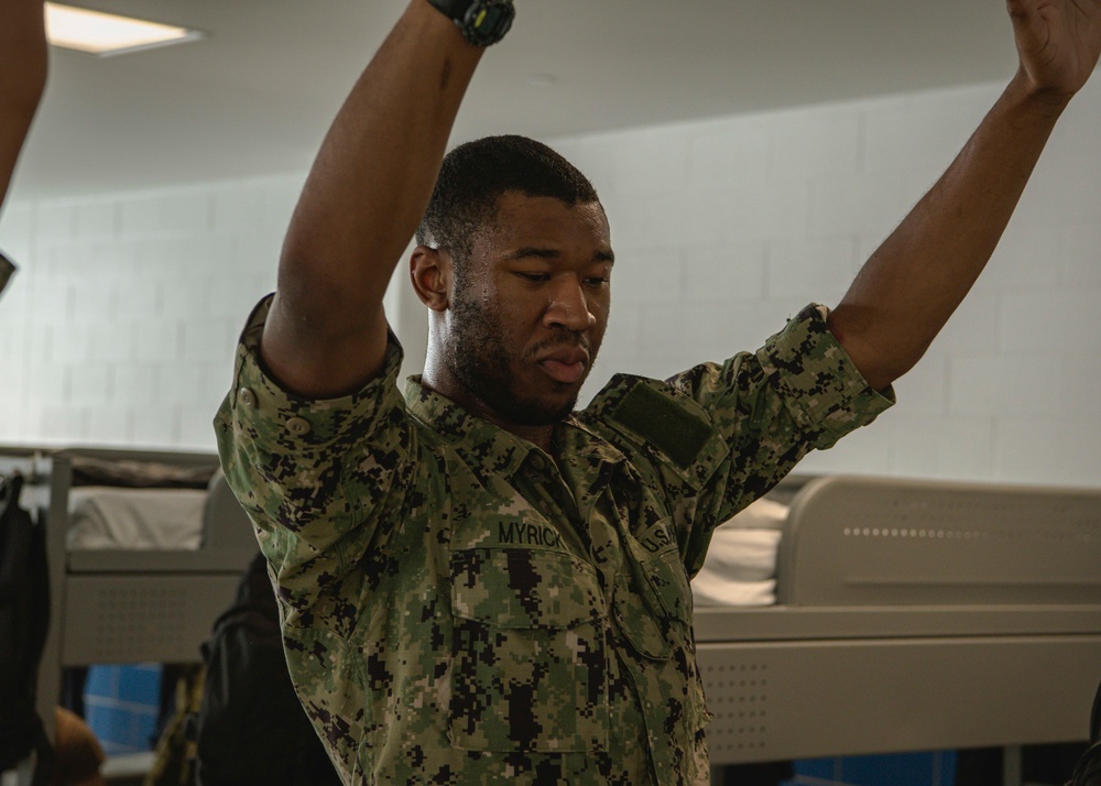 Recruits Train At Recruit Training Command