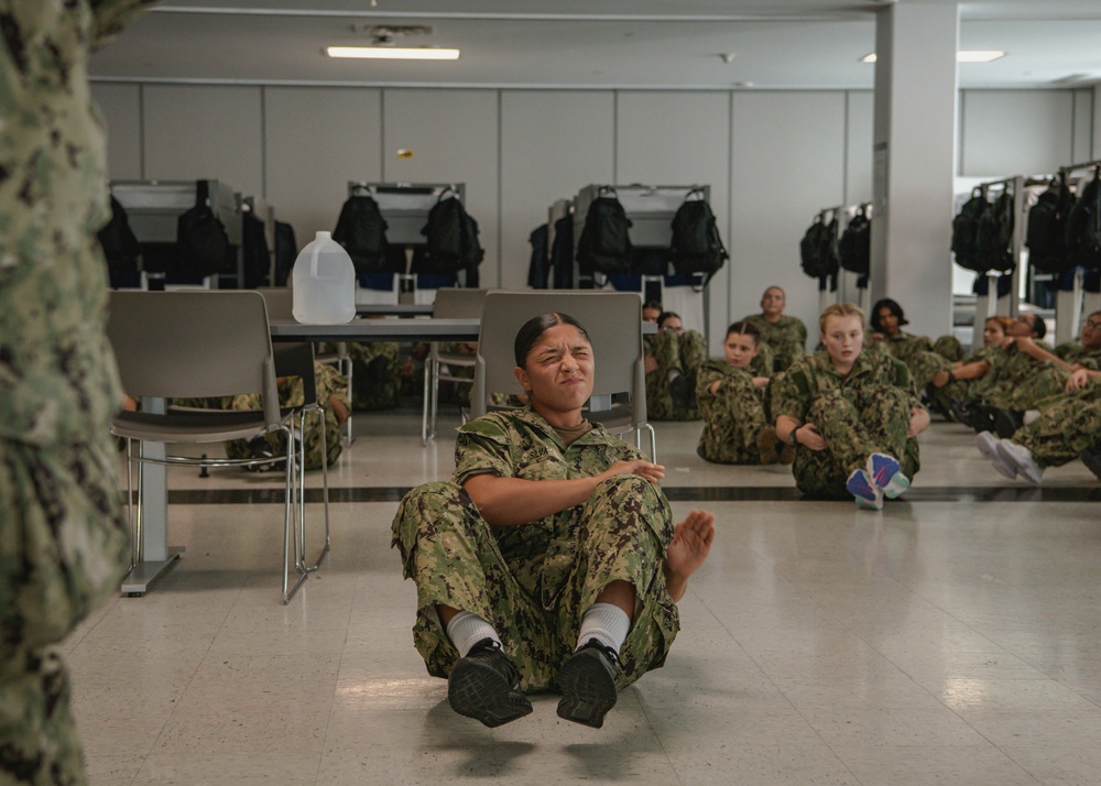 Recruits Train At Recruit Training Command