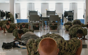 Recruits Train At Recruit Training Command