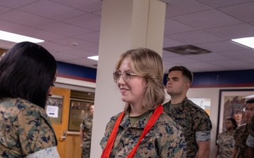 6th Marine Corps District Corporal Willis Promotion