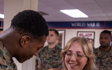 6th Marine Corps District Corporal Willis Promotion