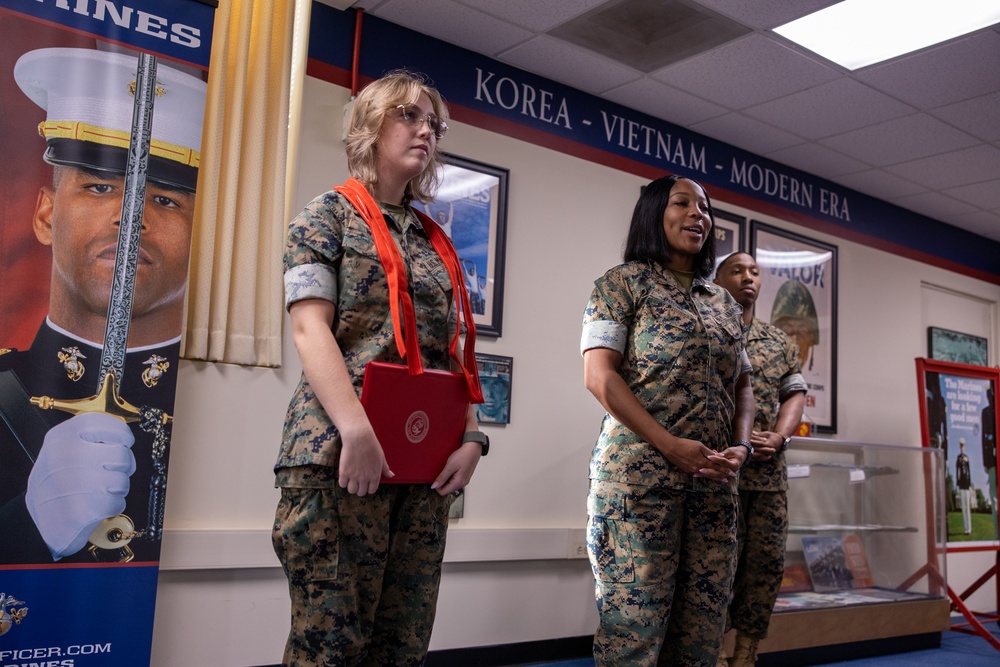 6th Marine Corps District Corporal Willis Promotion