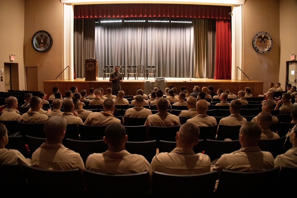 SMMC Ruiz visits U.S. Merchant Marine Academy