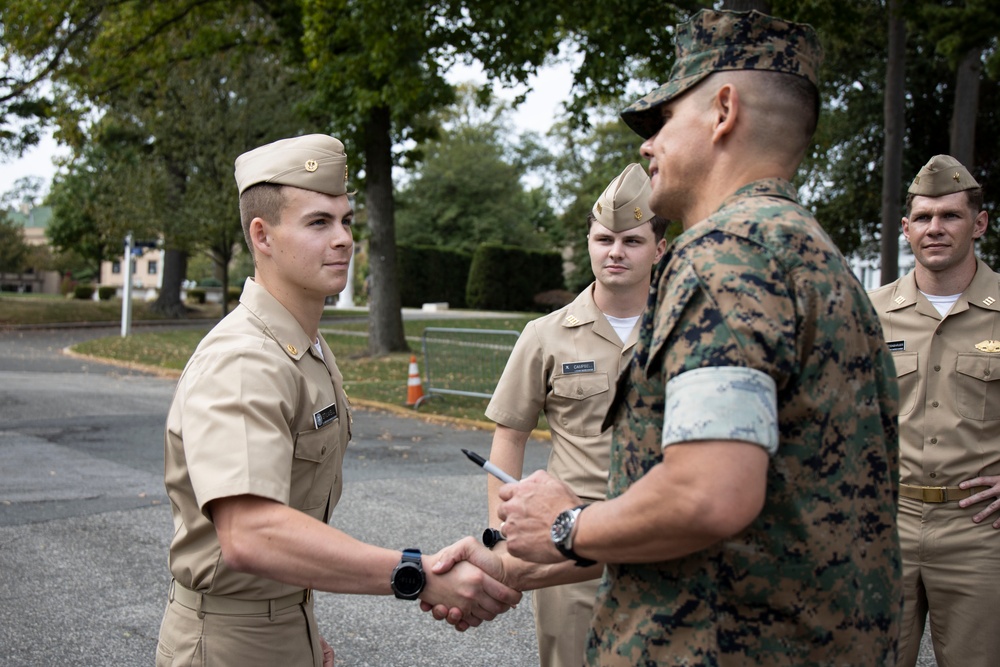 SMMC Ruiz visits U.S. Merchant Marine Academy