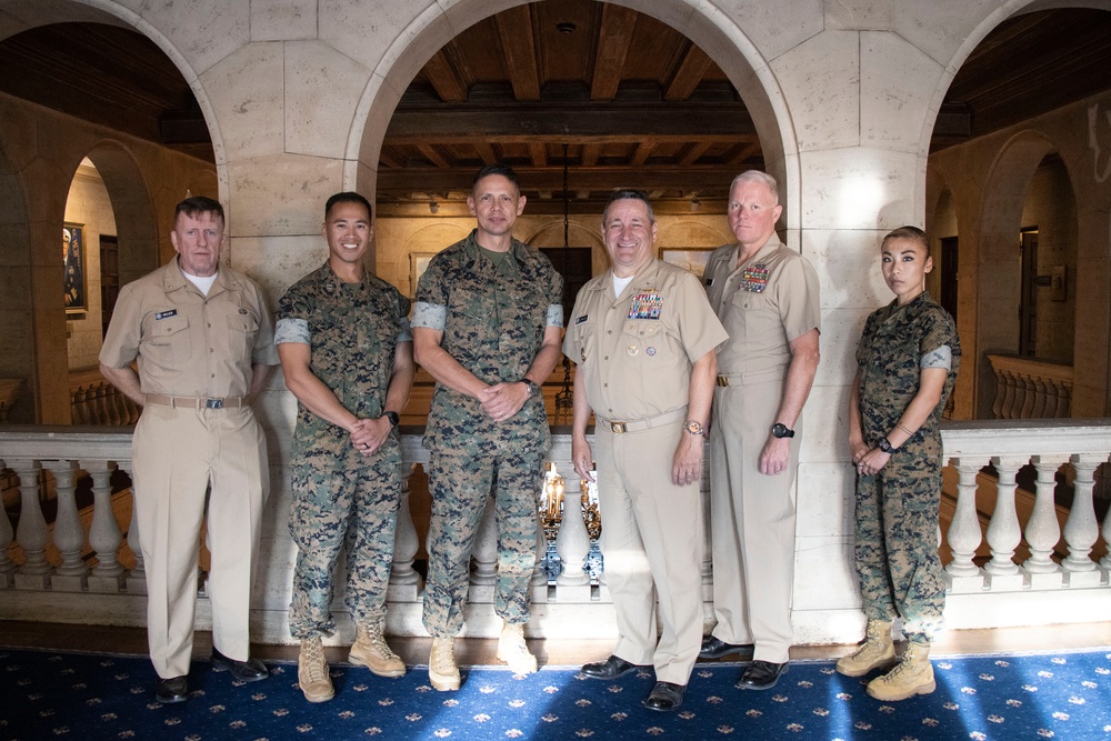 SMMC Ruiz visits U.S. Merchant Marine Academy