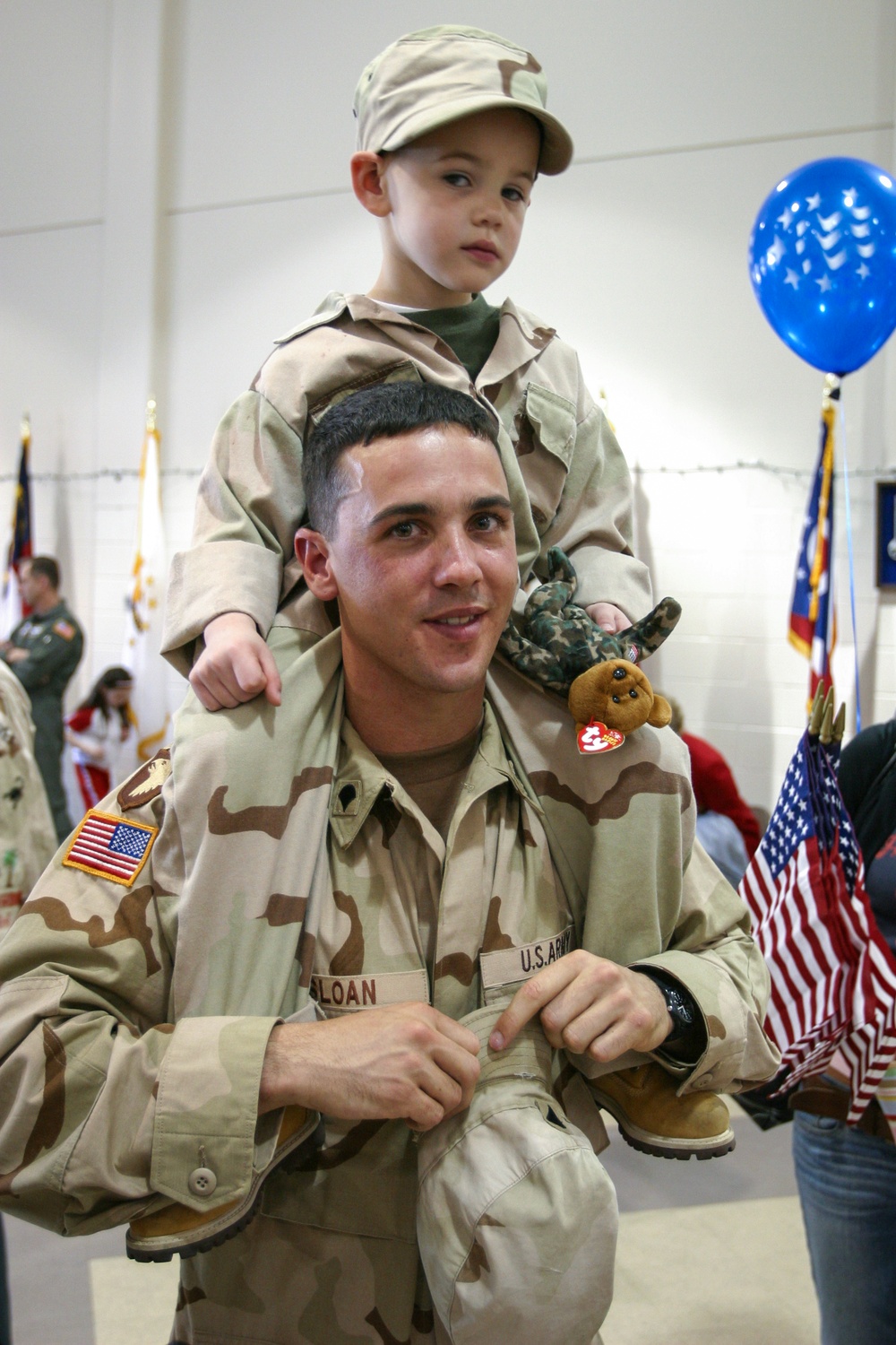 253rd Transportation Company welcomed home