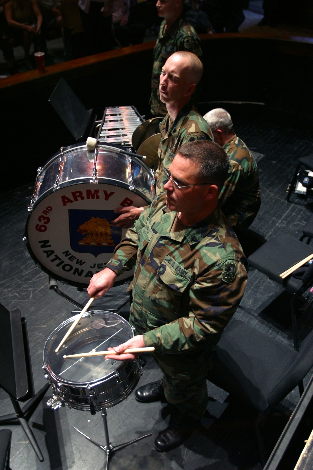 114th Infantry Salute the Troops