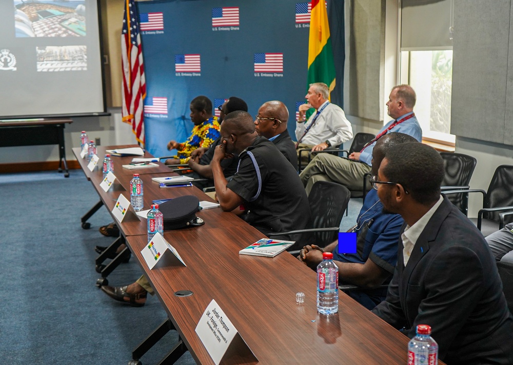 SETAF-AF civil affairs improves burden-sharing in counternarcotics tabletop exercise with Ghanaian partners