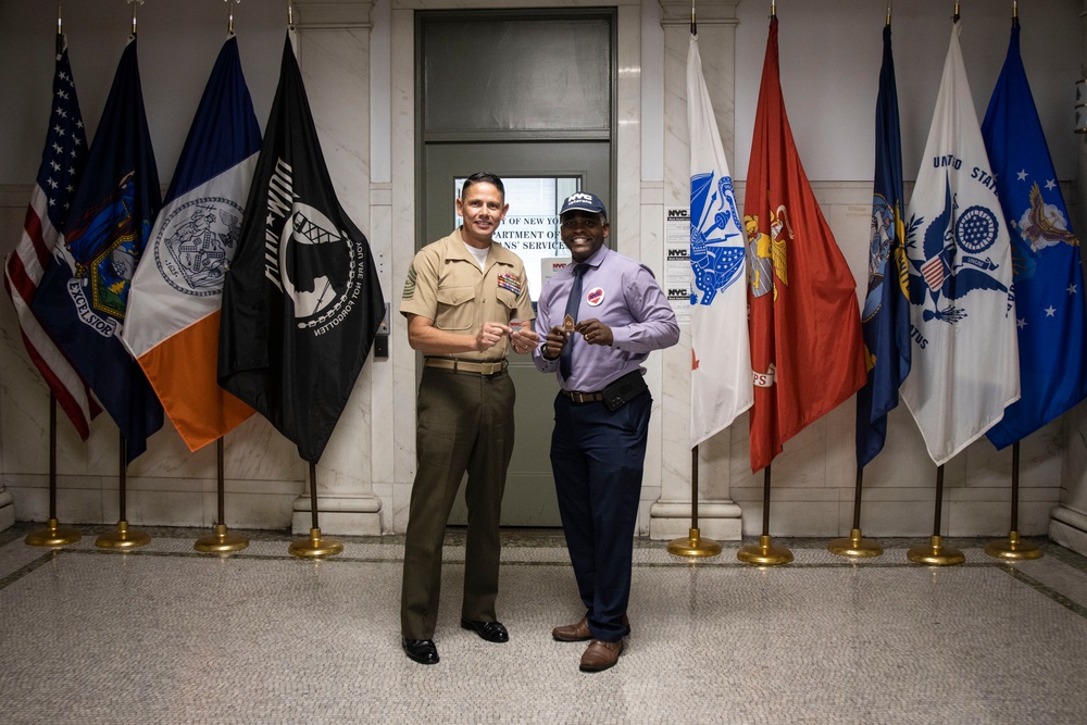 SMMC Ruiz meets NYC Department of Veterans’ Services