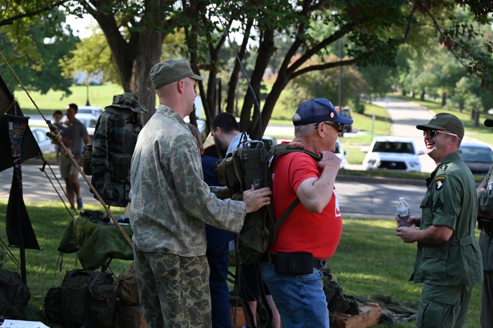 Military history comes to life during museum event