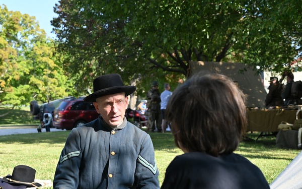 Military history comes to life during museum event