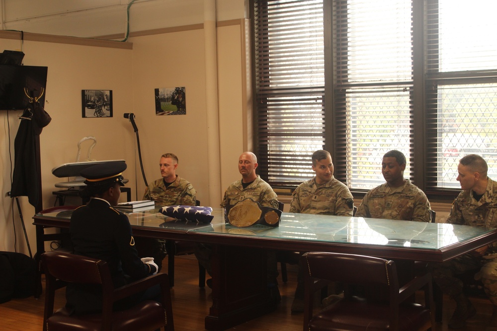 Honor Guard Interview Panel 1 of 2