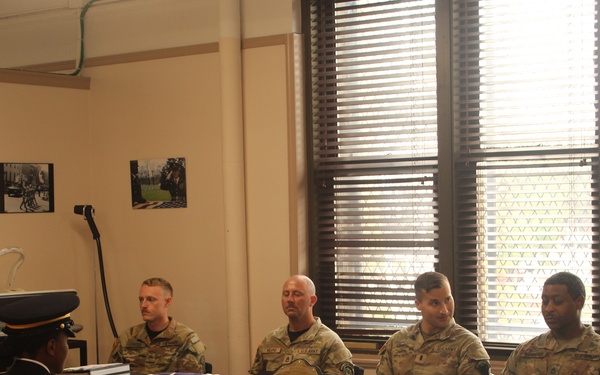 Honor Guard Interview Panel 1 of 2