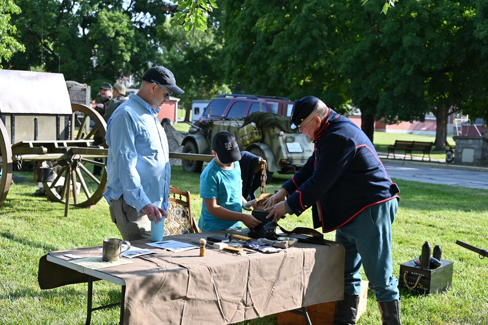Military history comes to life during museum event