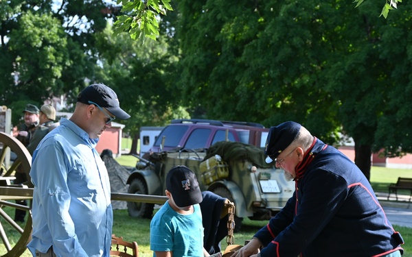 Military history comes to life during museum event