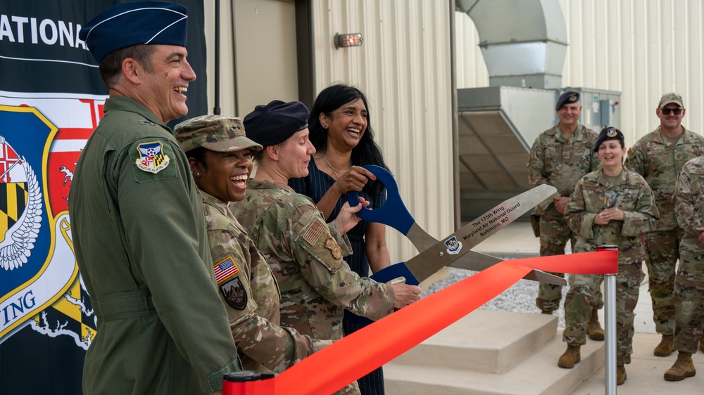 Maryland Air National Guard opens state-of-the-art indoor firing range
