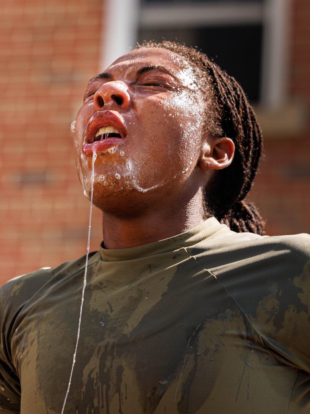 Marine Security Guard OC Spray Training