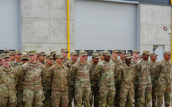 Joint Promotion Ceremony Unites 6-9 Cav and British Forces in Estonia