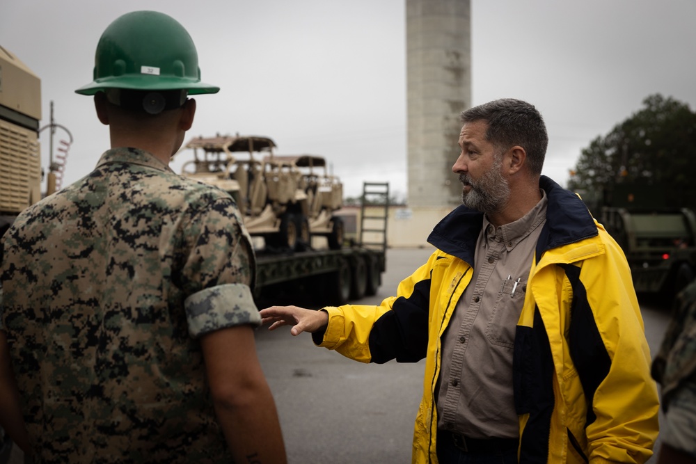 2nd DSB Transports Vehicles for an Upcoming UGV Demo