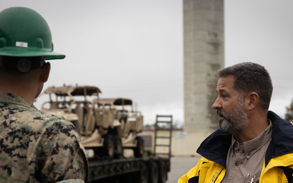 2nd DSB Transports Vehicles for an Upcoming UGV Demo