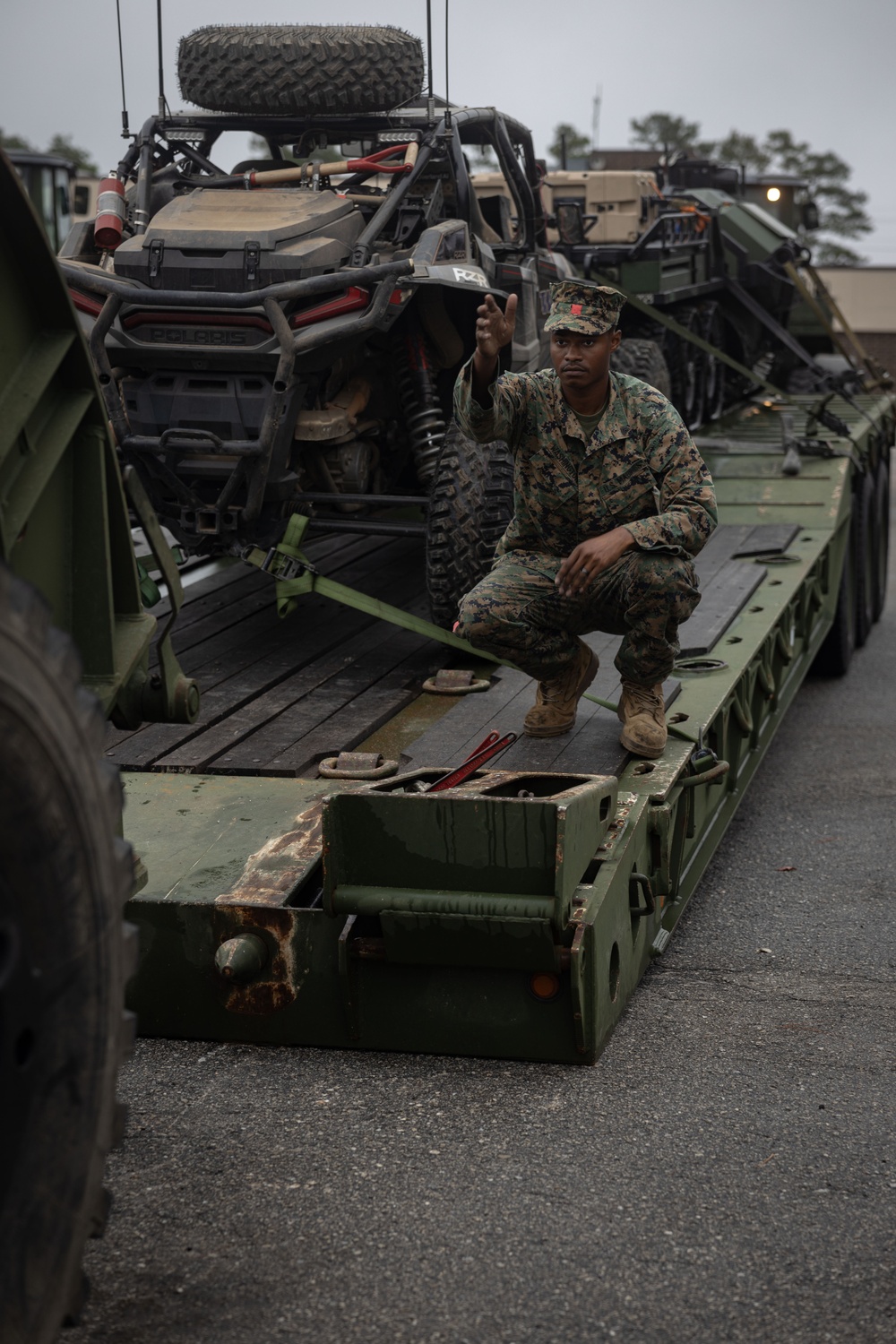2nd DSB Transports Vehicles for an Upcoming UGV Demo