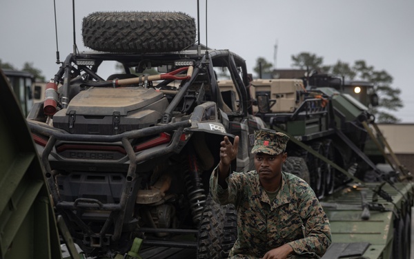 2nd DSB Transports Vehicles for an Upcoming UGV Demo