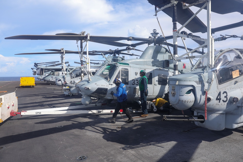 USS Iwo Jima Conducts Flight Operations USS Iwo Jima Conducts Flight Operations